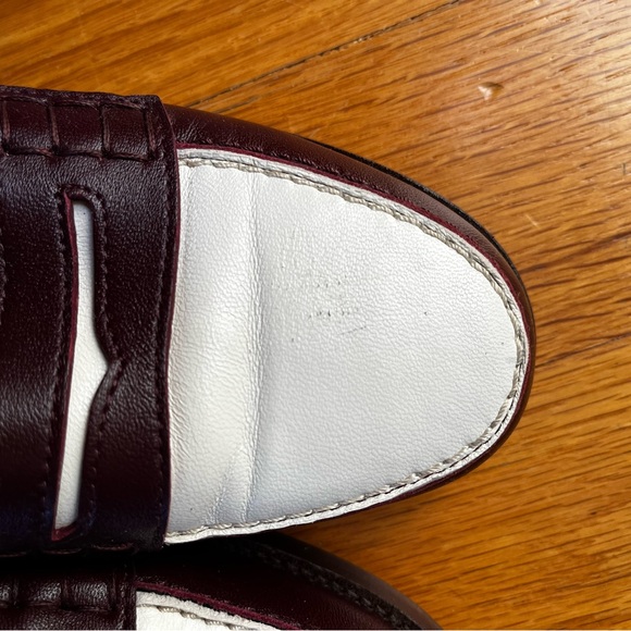 Sezane Andre Loafers Multicolored Burgundy sz 36 - Picture 7 of 7